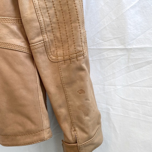 Eddie Bauer | 100% Lamb Leather Moto Jacket | Women | Size: Small - Picture 7 of 15